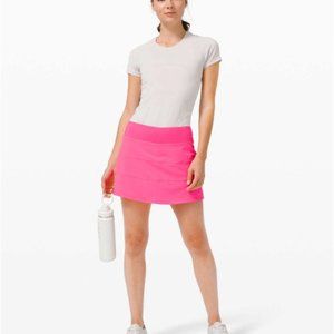 Lululemon Pace Rival Skirt (Tall) *4-way Stretch 15" (Pink highlight)